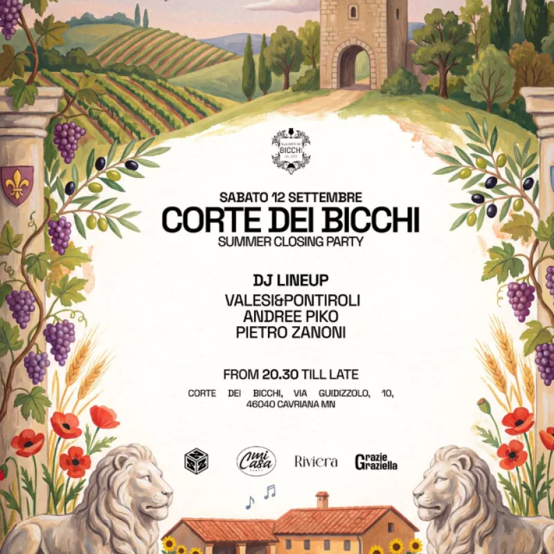 12 settembre corte dei bicchi
