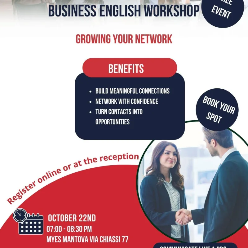 Green modern business workshop flyer 3