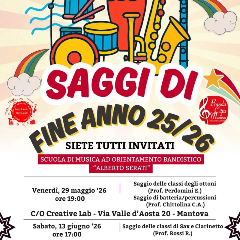 Saggi 2025 26