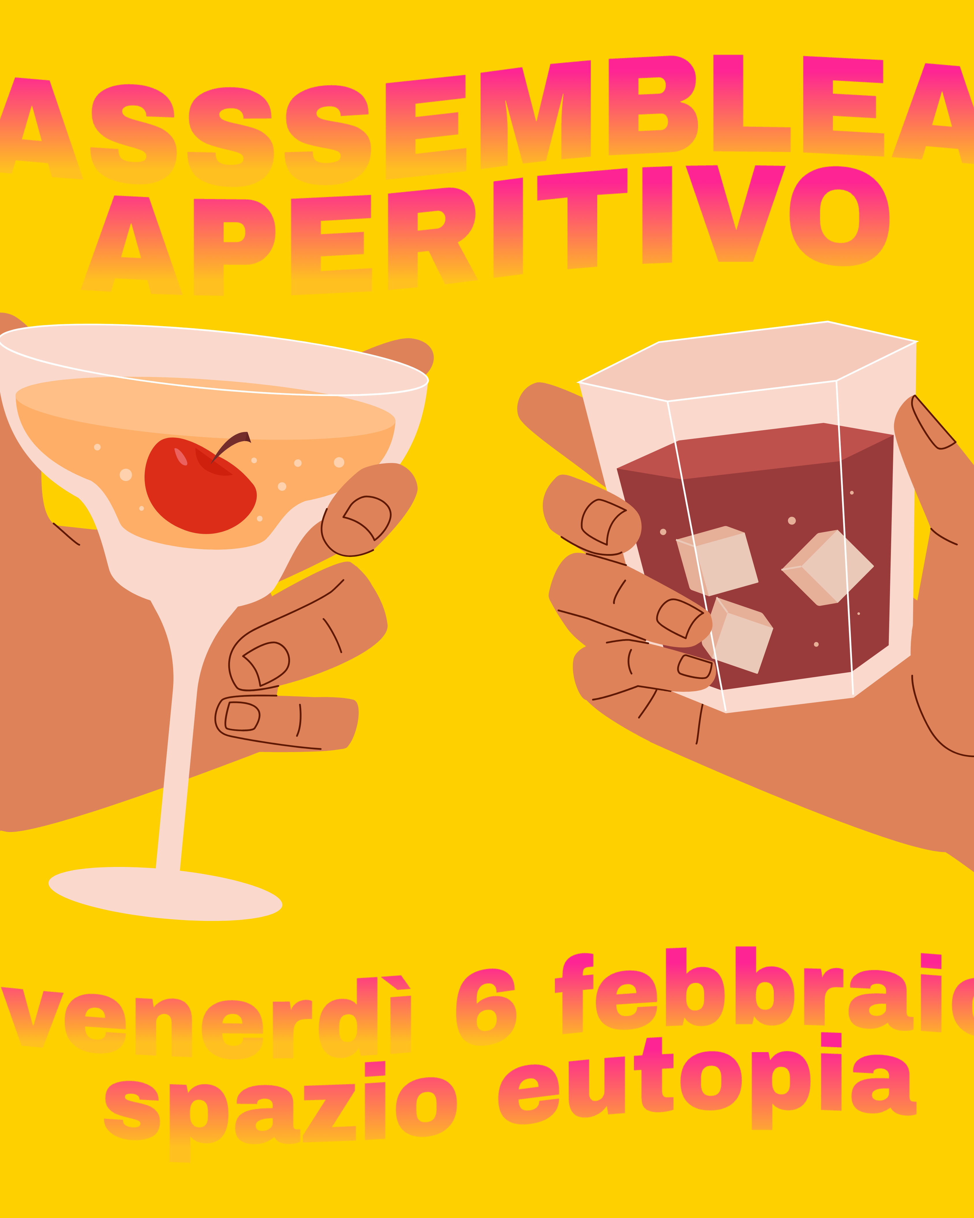 Assemblea aperitivo forum