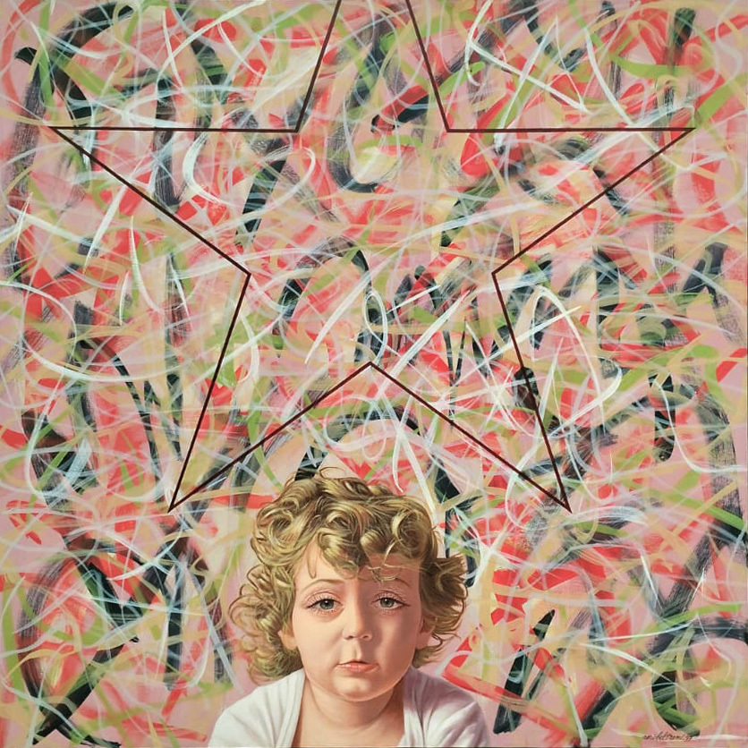 Beltrami Nerio1997 alchidico su tela cm 100x100 copia