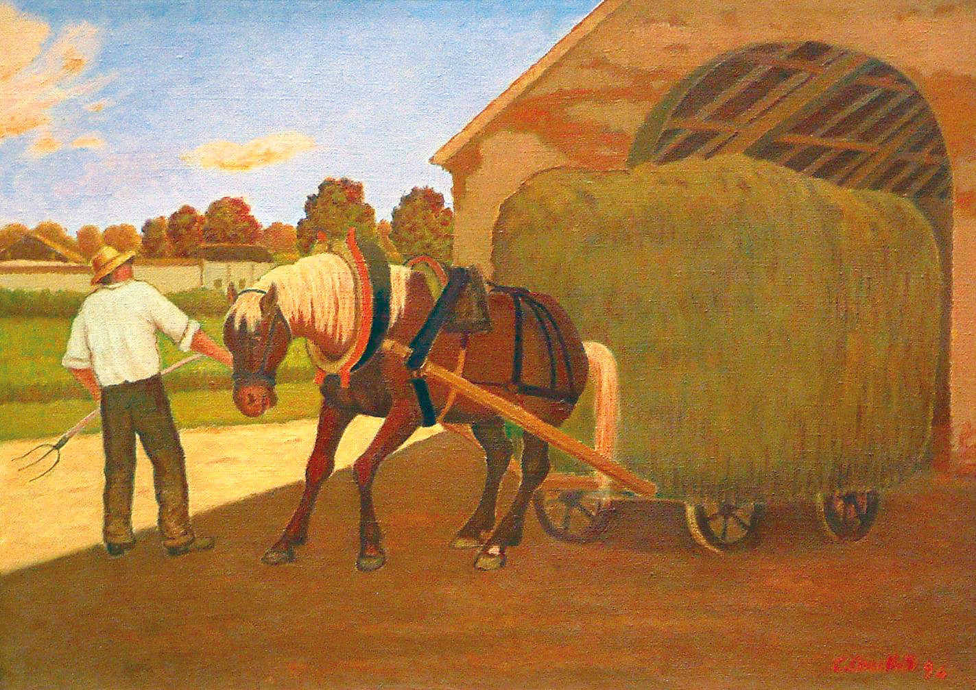 In campagna con i carri 70x50 copia