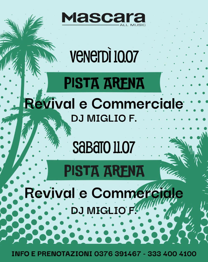 10 11 luglio mascara revival
