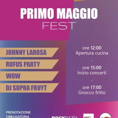 ARCI 1 MAGGIO 2026 Programma