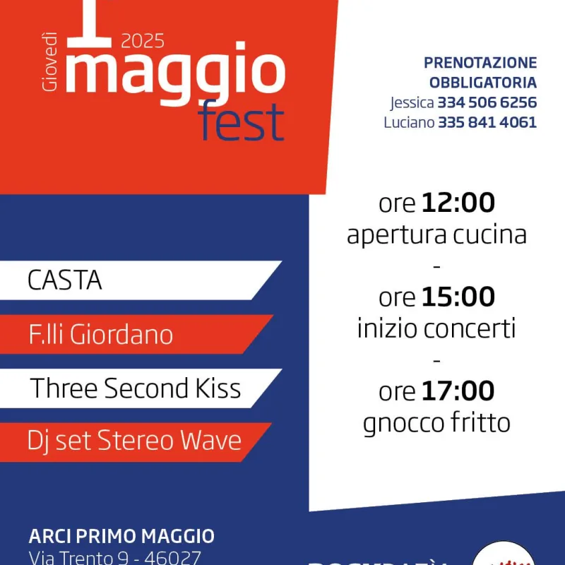 Post 1 maggio 2025