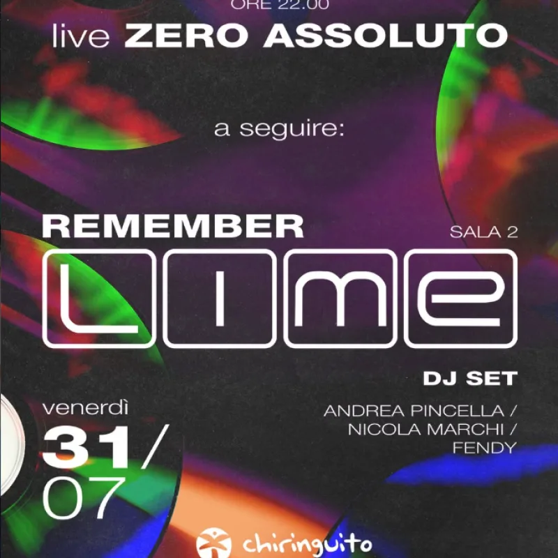 31 luglio lime