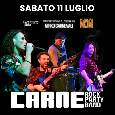 11 luglio carne band mascara