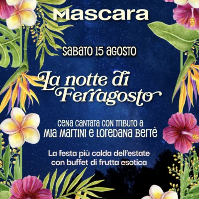 15 agosto cena mascara