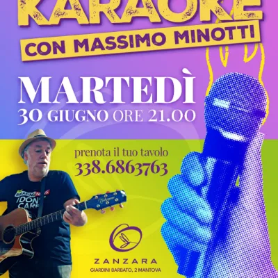 30 giugno karaoke zanzara