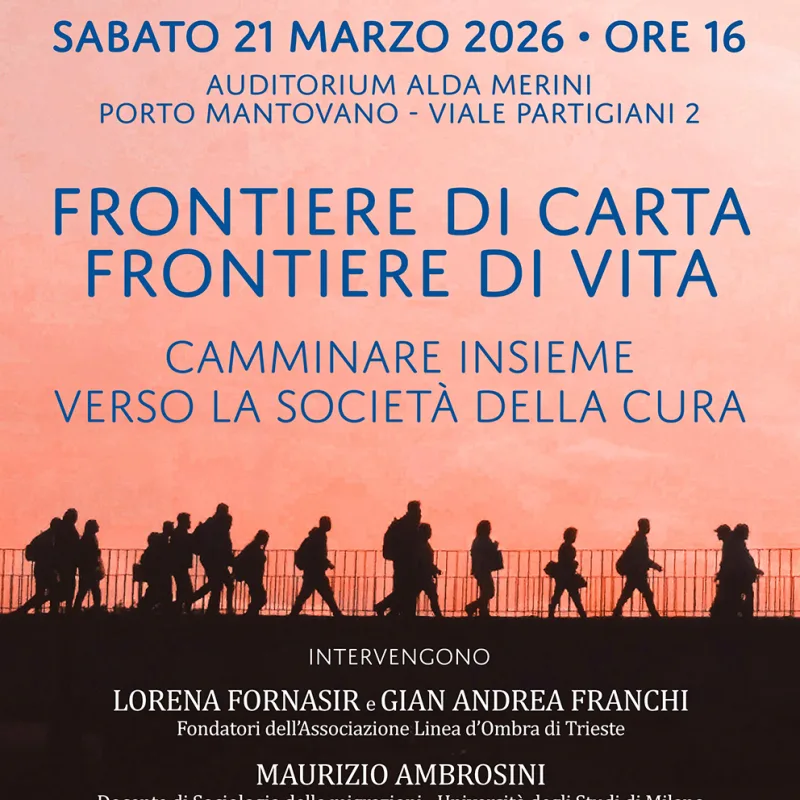 Locandina frontiere di carta frontiere di vita