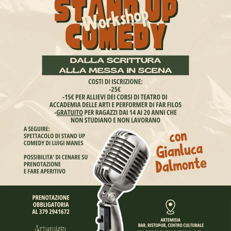 STAND UP COMEDY WORKSHOP