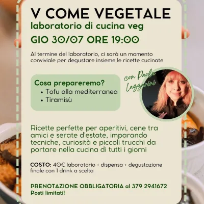 V come VEGETALE 30 luglio Post Instagram 45