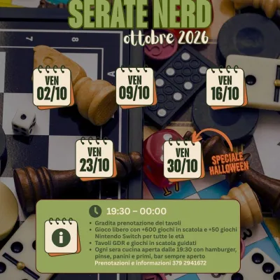 Calendario Serate Nerd OTT 2026 Post Instagram 45