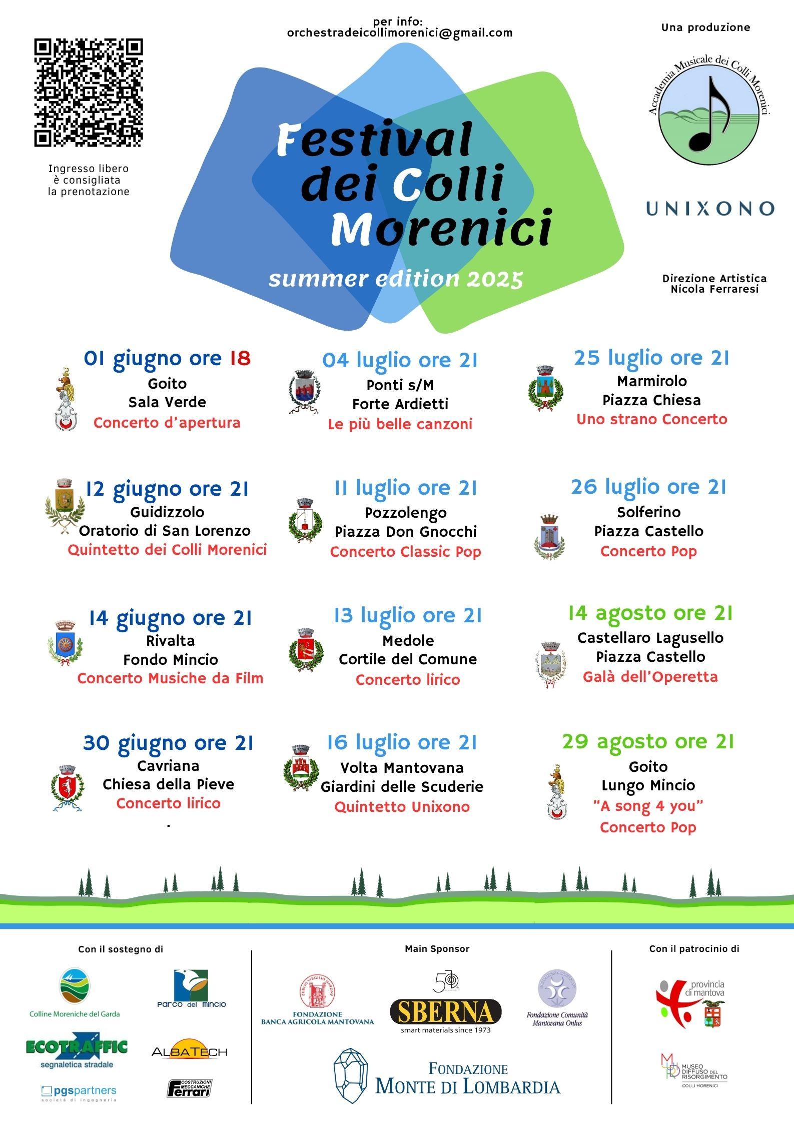 Festival Summer Edition 2025 locandina generale