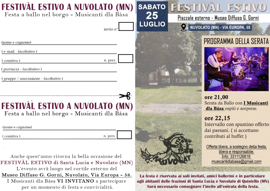 25 luglio musicanti invito