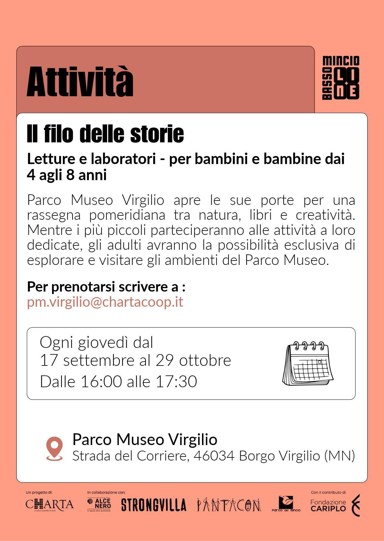 Parco Museo Virgilio Blocco note A6 1