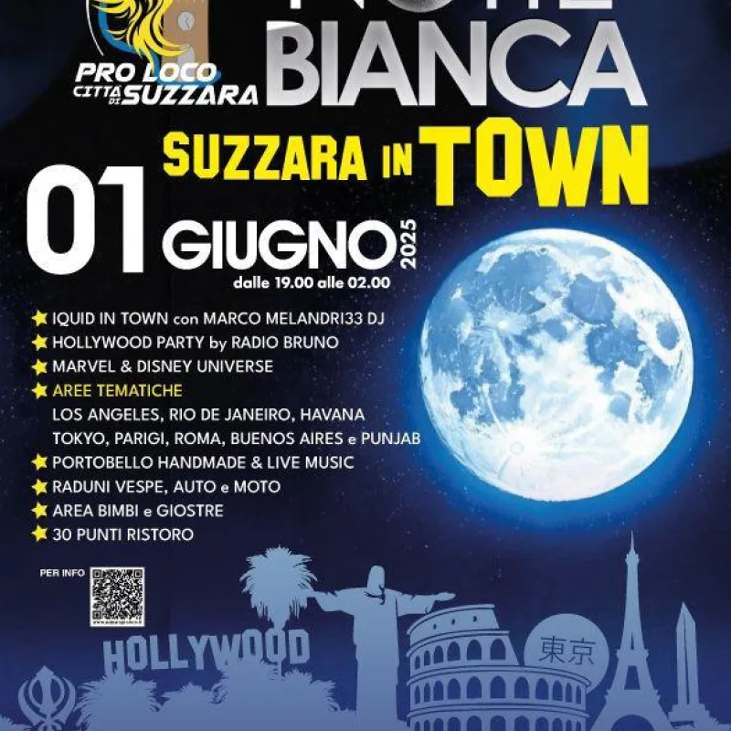 Locandina notte bianca