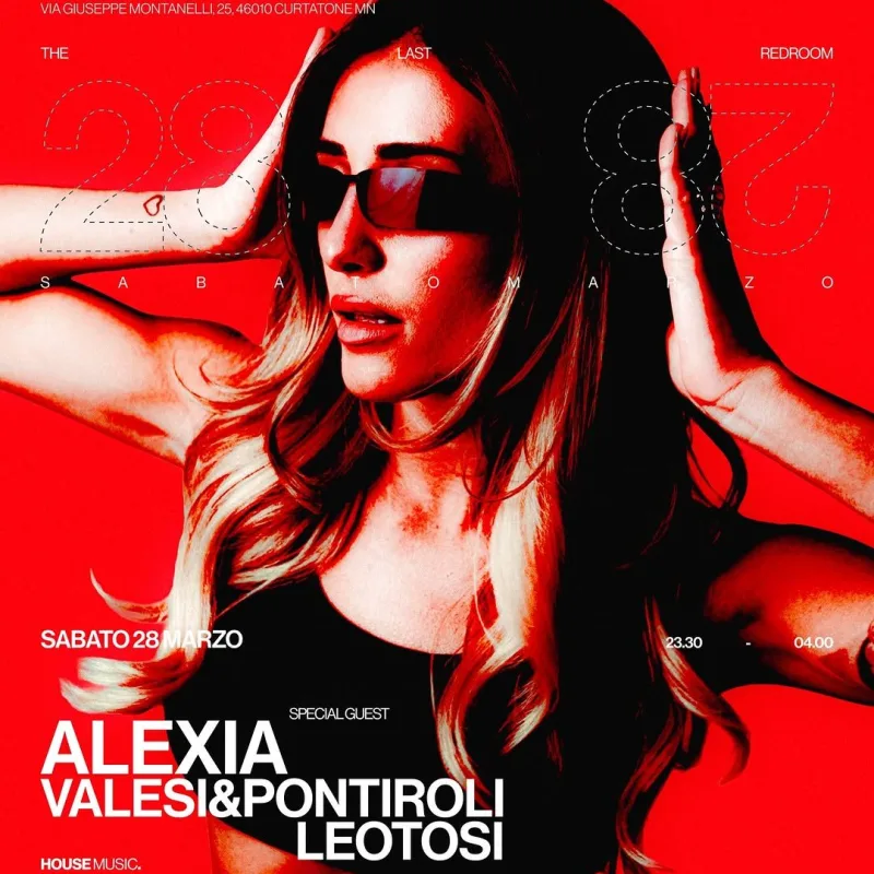 Redroom Club Last Date con Alexia Cover